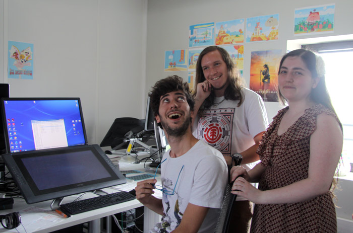 Premier emploi // Ils sont artistes layout chez Xilam