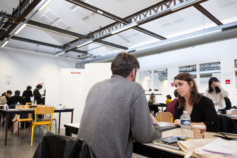 Entretien pendant le job dating