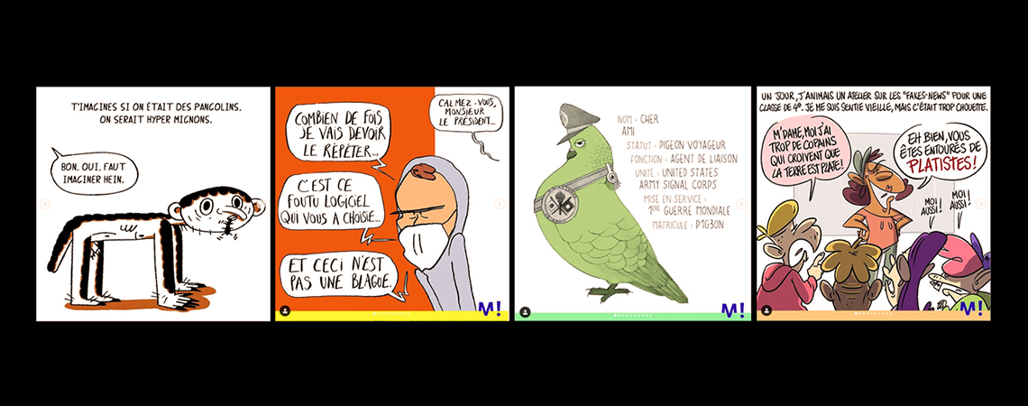 L&rsquo;actu des étudiants // Chaque jour, ils font la Une de « Mâtin! »