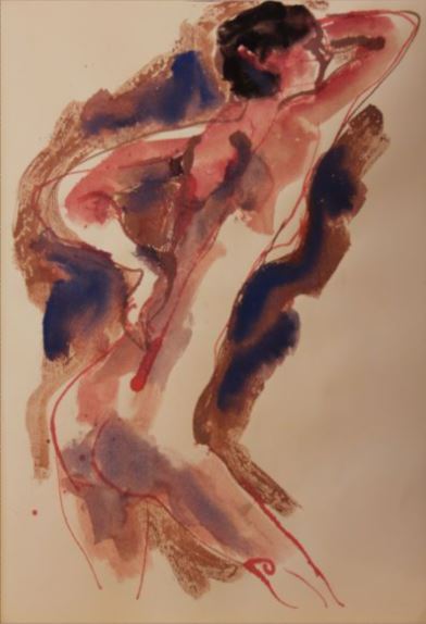 Peinture encre Aquarelle de Laure Benoît