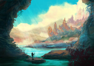 Décor 3D matte painting - Sarah Lautard