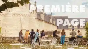 1er Page.jpg Aperçu des artistes sur le parvis de l'Abbay de Fontevraud pour le dispositif première page